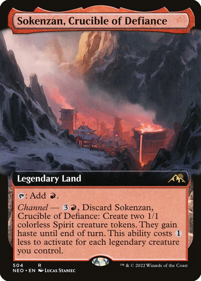 Sokenzan, Crucible of Defiance (504) - Kamigawa: Neon Dynasty (NEO)