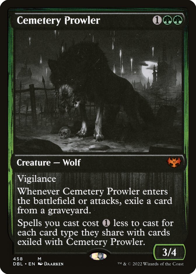 Cemetery Prowler - Innistrad: Double Feature (DBL)