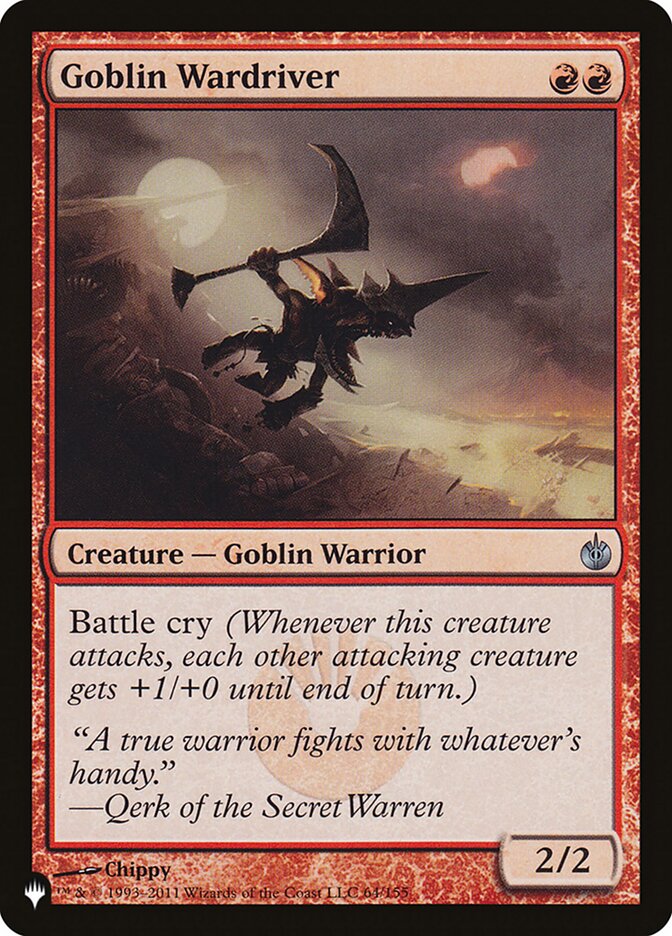 Goblin Wardriver (MBS-64) - The List (PLST)