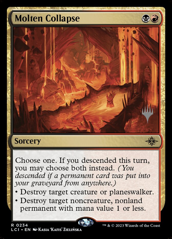 Molten Collapse (234p) - The Lost Caverns of Ixalan Promos (PLCI)