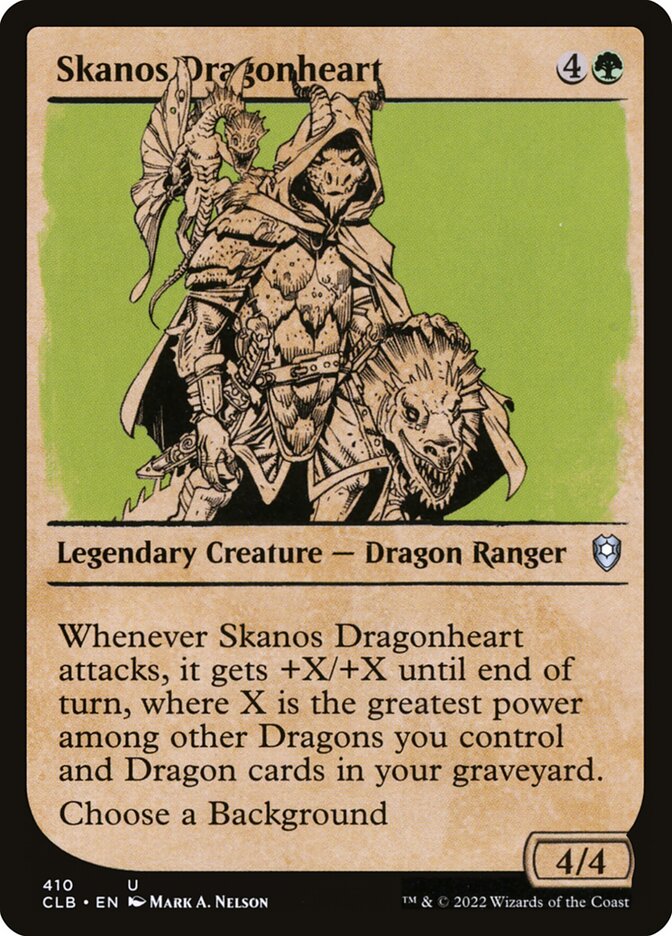 Skanos Dragonheart (410) - Commander Legends: Battle for Baldur's Gate (CLB)