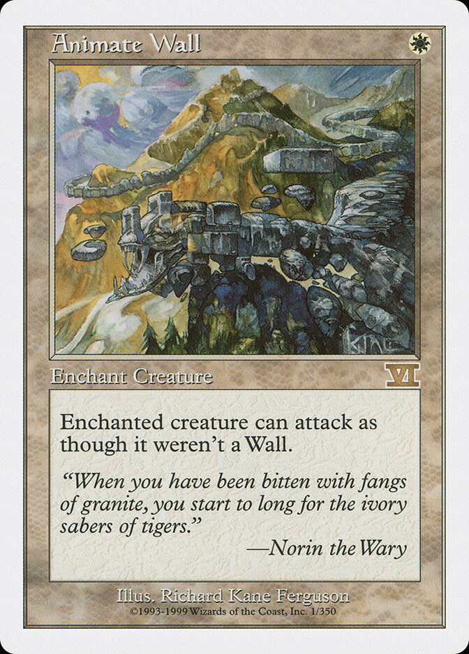 Animate Wall (1) - Classic Sixth Edition (6ED)