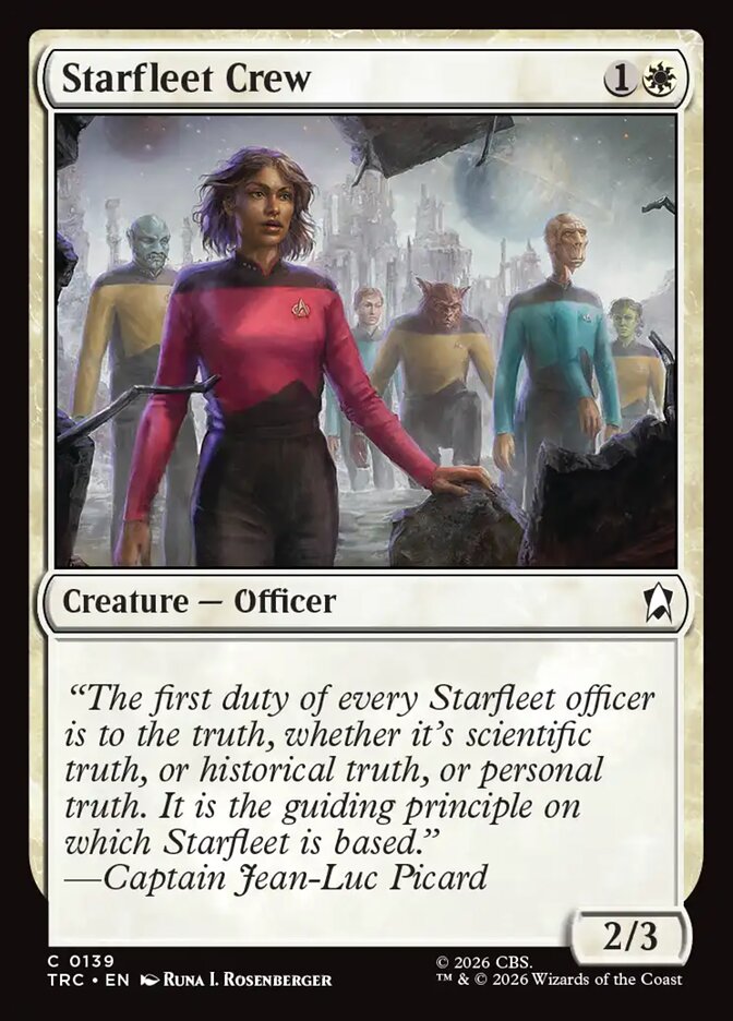 Starfleet Crew (139) - Star Trek Commander (TRC)