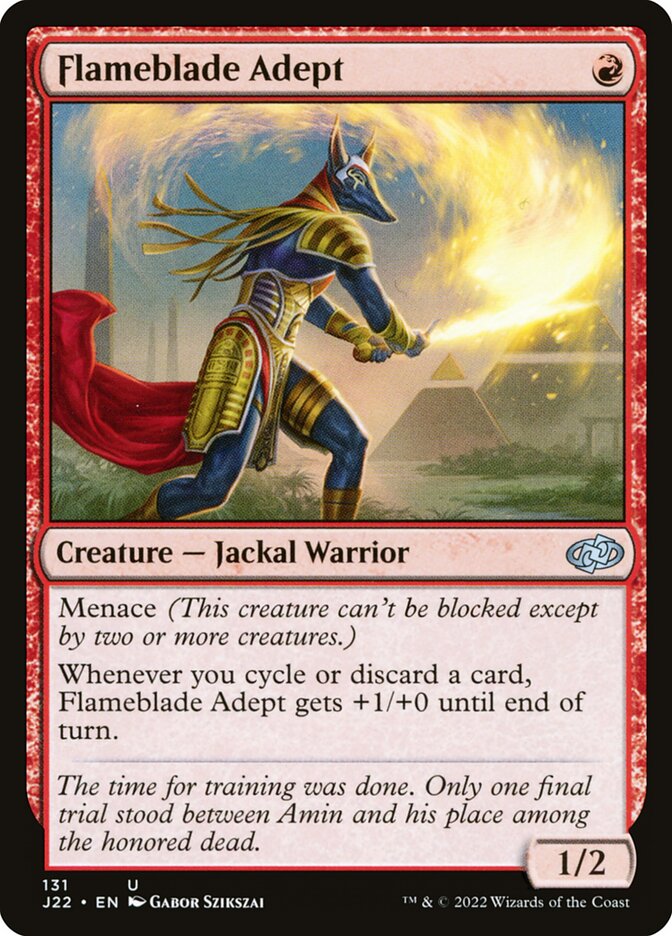 Flameblade Adept (131) - Jumpstart 2022 (J22)