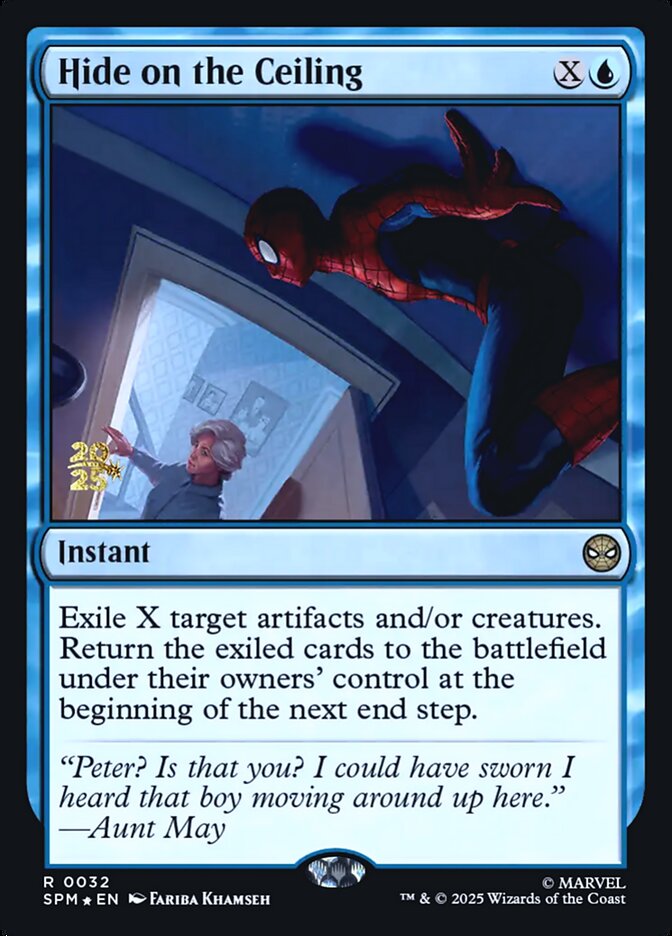 Hide on the Ceiling (32s) - Marvel's Spider-Man Promos (PSPM)