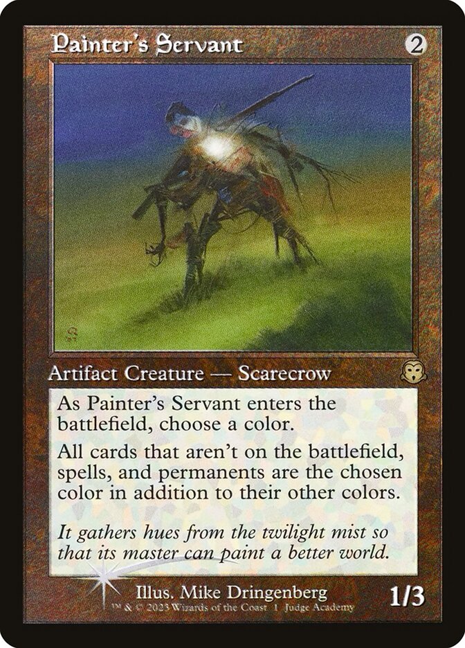 Painter's Servant (1) - Judge Gift Cards 2023 (P23)