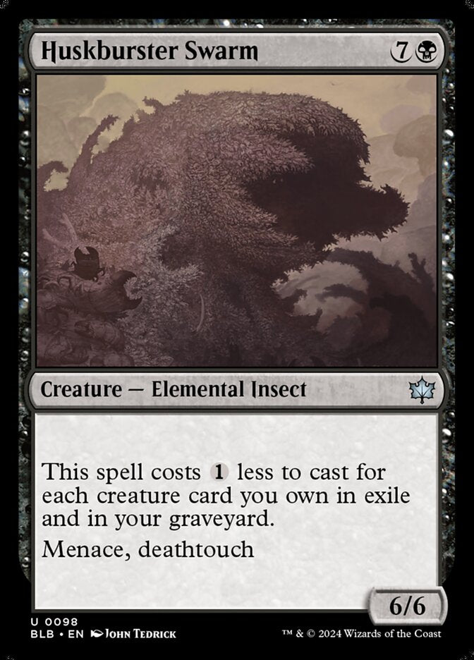 Huskburster Swarm (98) - Bloomburrow (BLB)