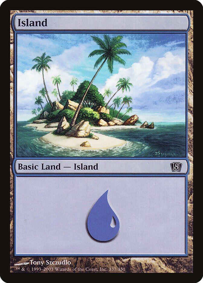 Island (337) - Eighth Edition (8ED)
