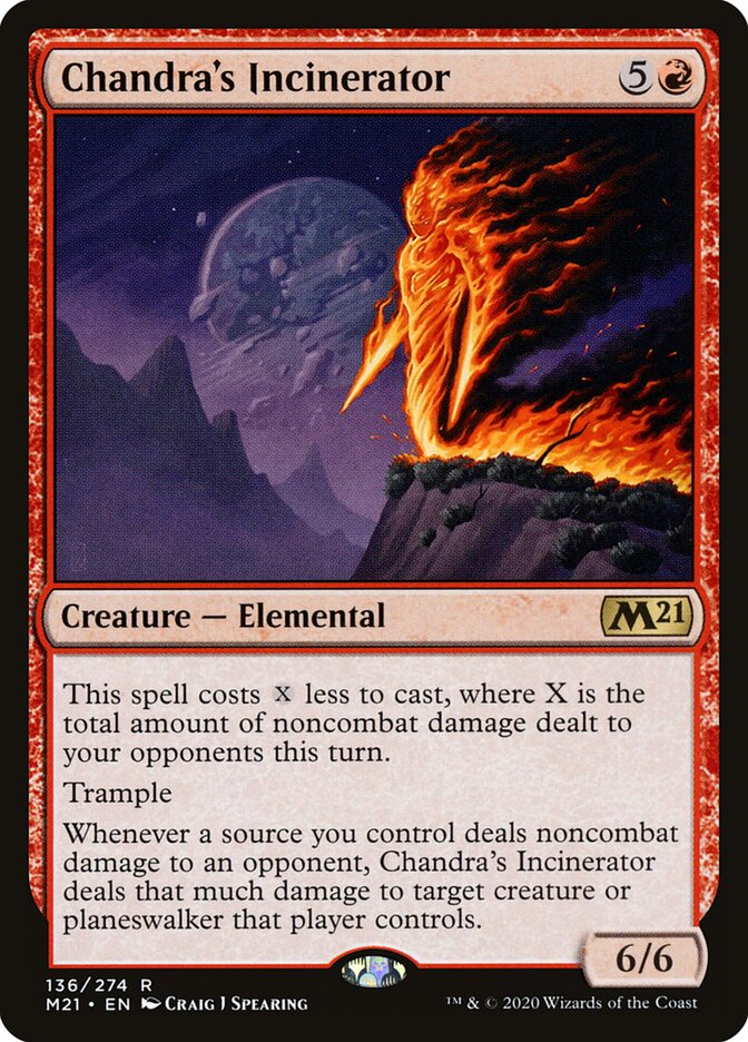 Chandra's Incinerator (136) - Core Set 2021 (M21)