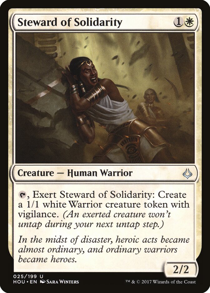 Steward of Solidarity (25) - Hour of Devastation (HOU)