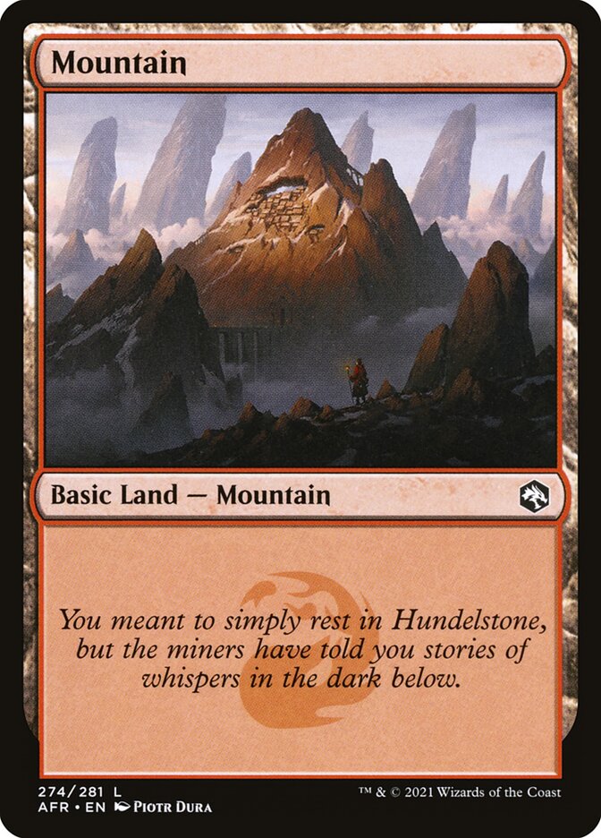Mountain (274) - Adventures in the Forgotten Realms (AFR)
