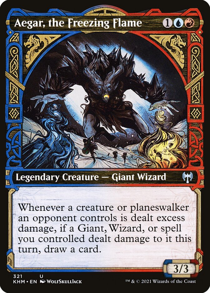Aegar, the Freezing Flame (321) - Kaldheim (KHM)
