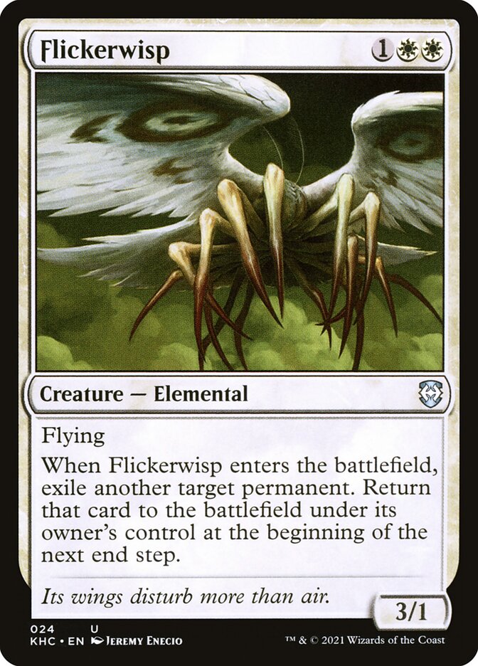 Flickerwisp (24) - Kaldheim Commander (KHC)