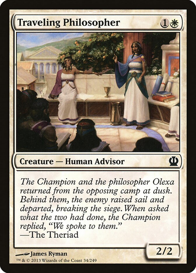 Traveling Philosopher (34) - Theros (THS)