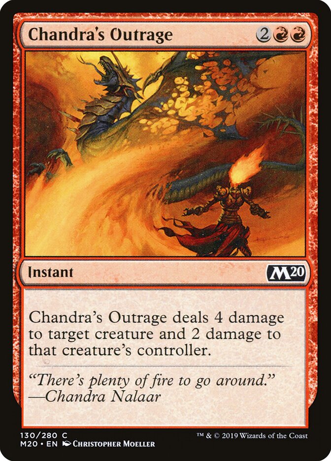 Chandra's Outrage (130) - Core Set 2020 (M20)
