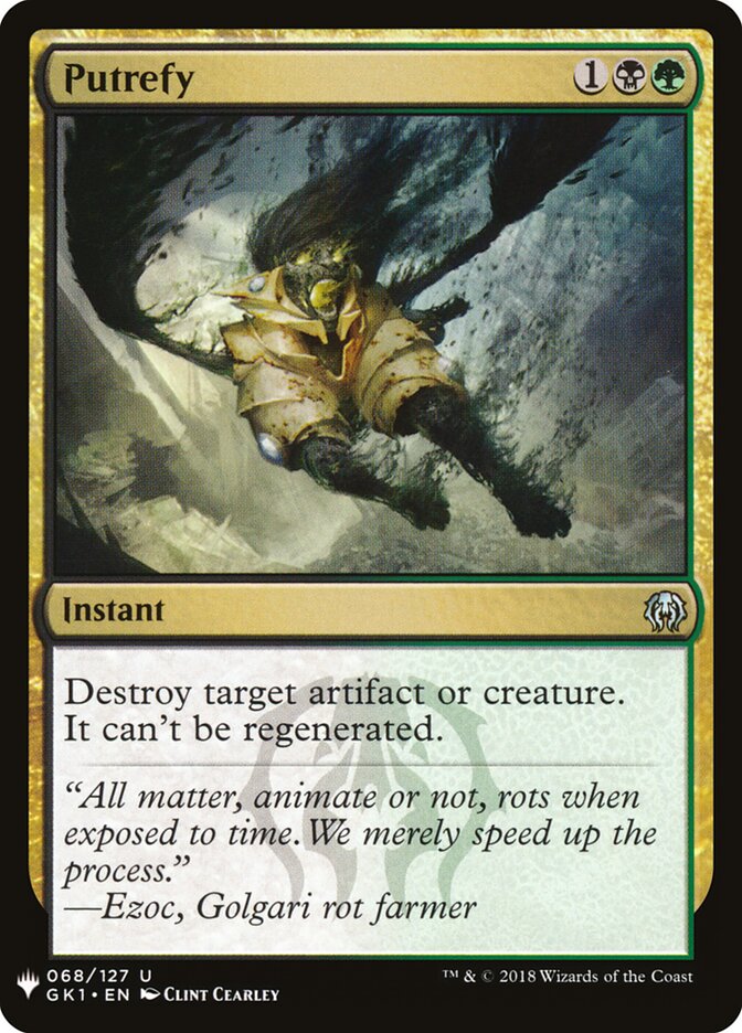 Putrefy (GK1-68) - The List (PLST)