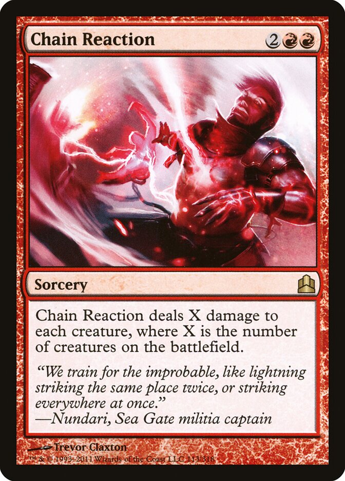 Chain Reaction (113) - Commander 2011 (CMD)