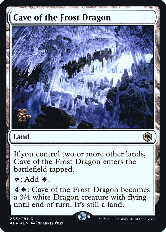 Cave of the Frost Dragon (253s) - Adventures in the Forgotten Realms Promos (PAFR)
