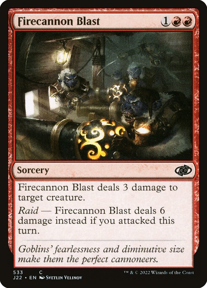 Firecannon Blast (533) - Jumpstart 2022 (J22)