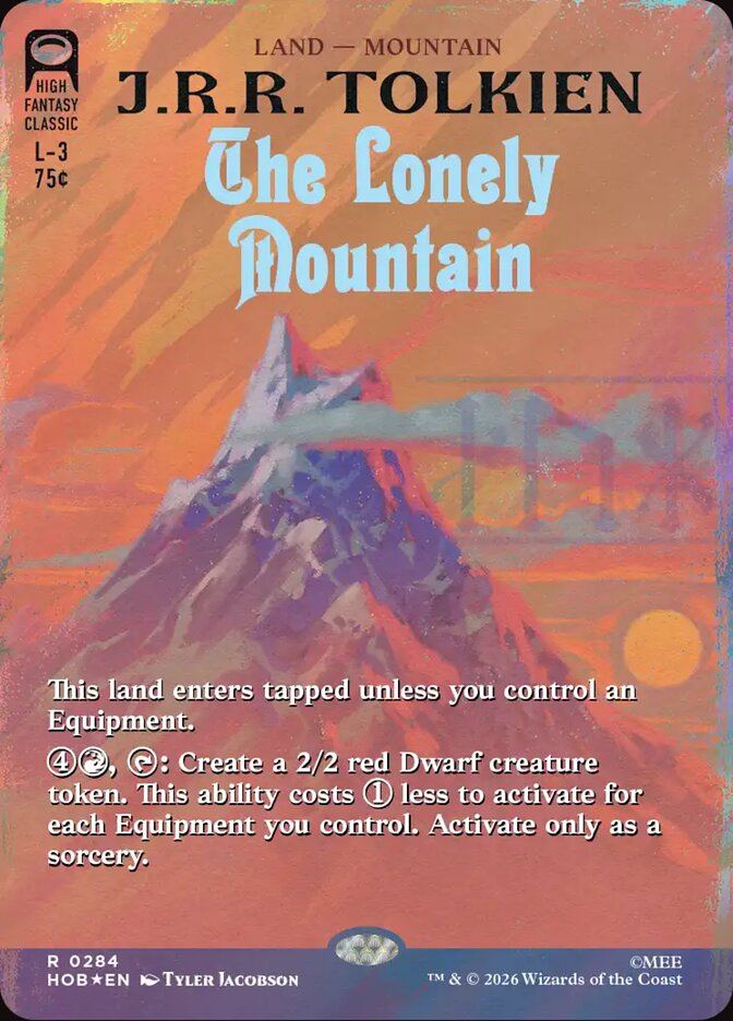The Lonely Mountain (284) - The Hobbit (HOB)