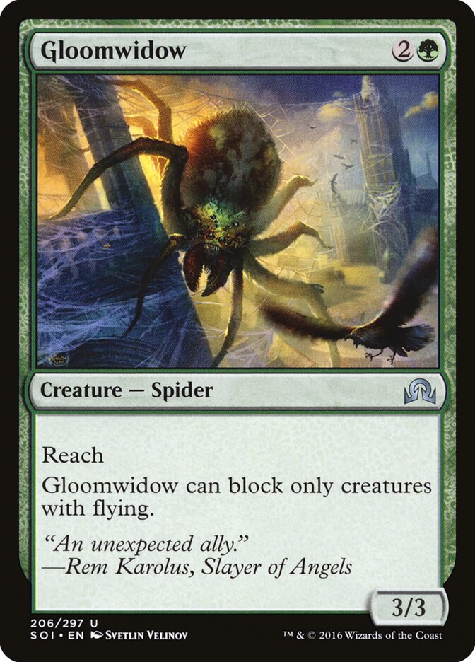 Gloomwidow (206) - Shadows over Innistrad (SOI)