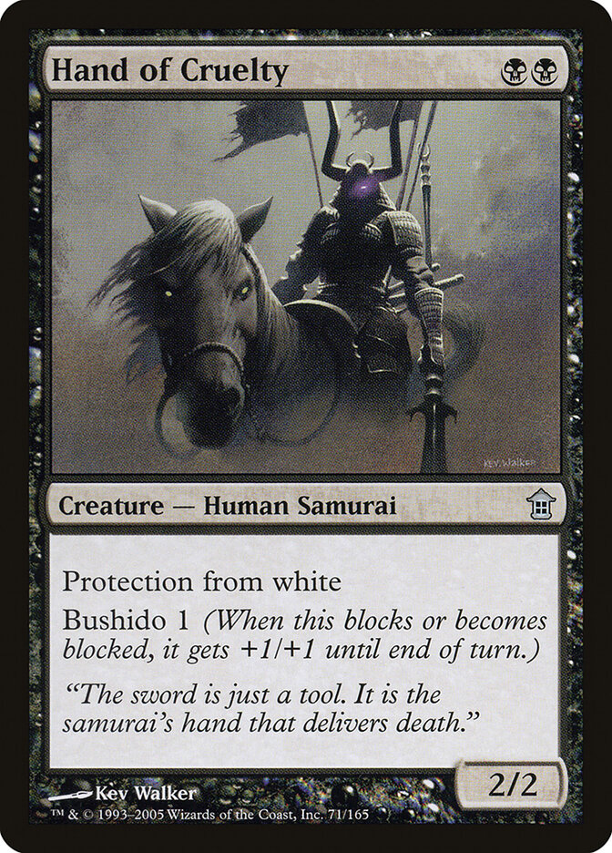Hand of Cruelty (71) - Saviors of Kamigawa (SOK)