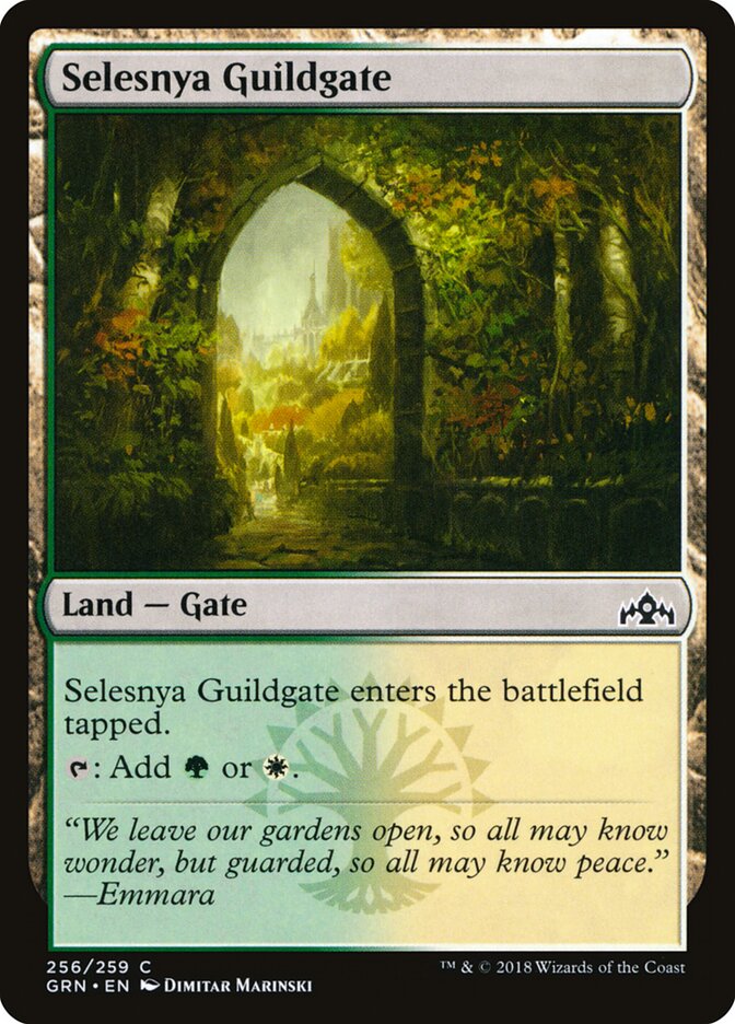 Selesnya Guildgate (256) - Guilds of Ravnica (GRN)