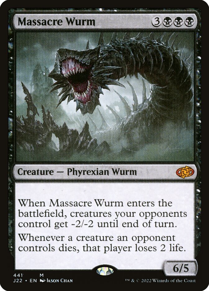 Massacre Wurm (441) - Jumpstart 2022 (J22)