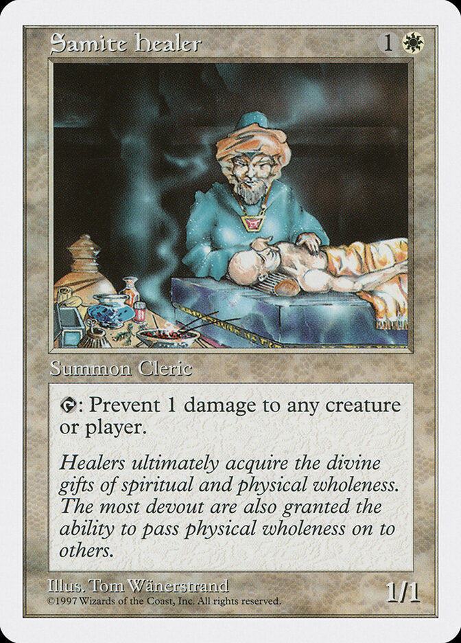 Samite Healer (58) - Fifth Edition (5ED)