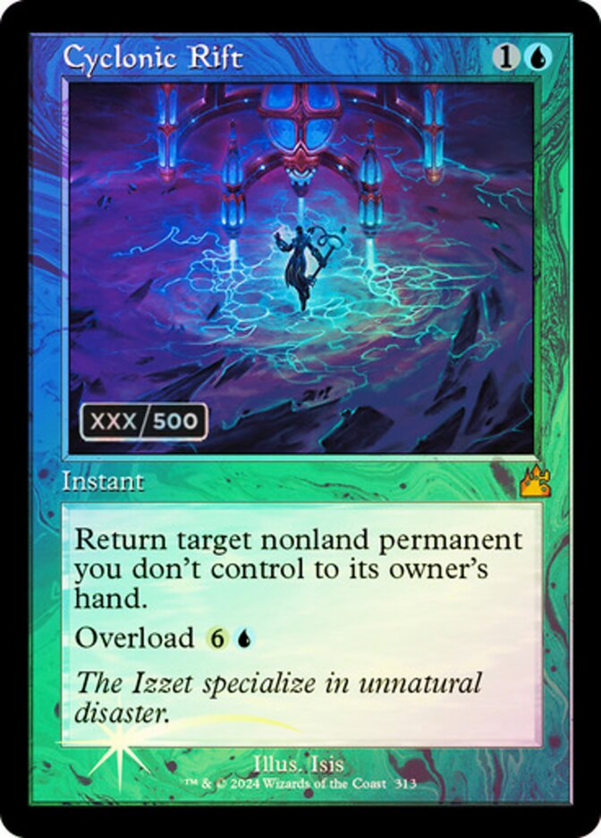 Cyclonic Rift (313z) - Ravnica Remastered (RVR)