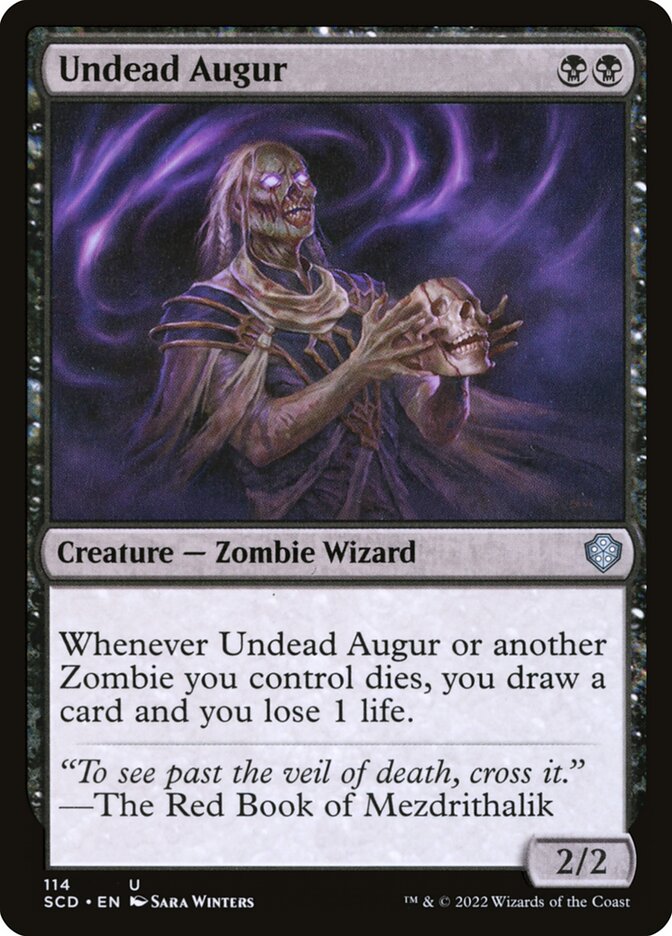 Undead Augur (114) - Starter Commander Decks (SCD)