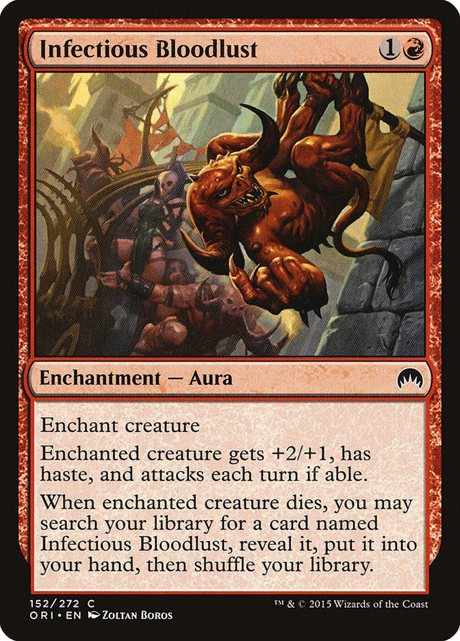 Infectious Bloodlust (152) - Magic Origins (ORI)