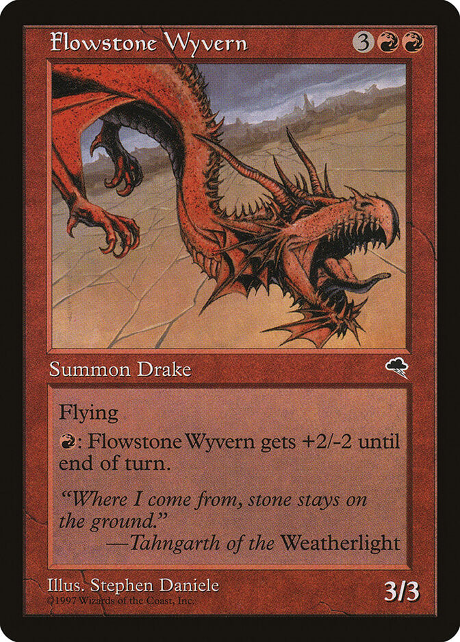 Flowstone Wyvern (176) - Tempest (TMP)