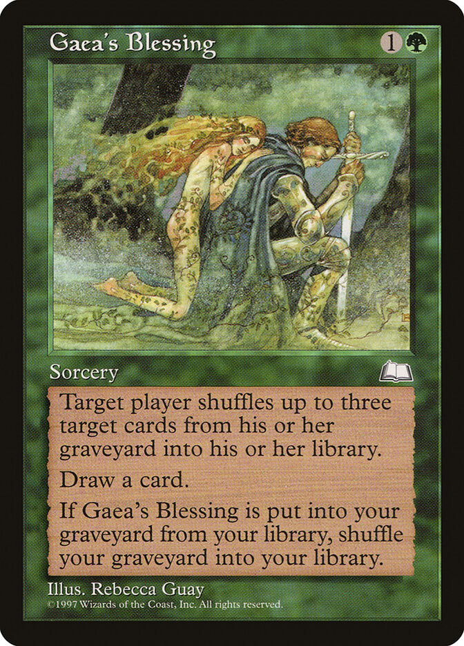 Gaea's Blessing (129) - Weatherlight (WTH)