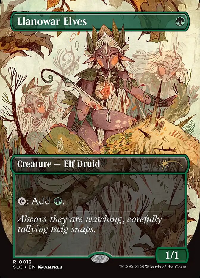 Llanowar Elves (12) - Secret Lair Countdown (SLC)