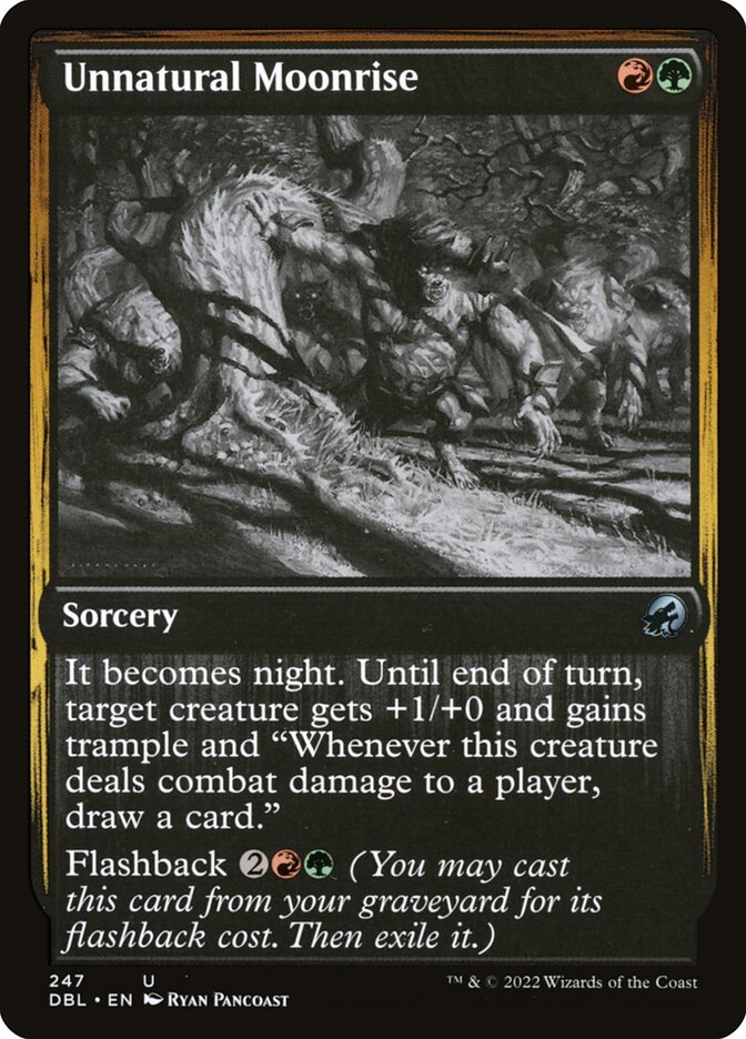 Unnatural Moonrise (247) - Innistrad: Double Feature (DBL)