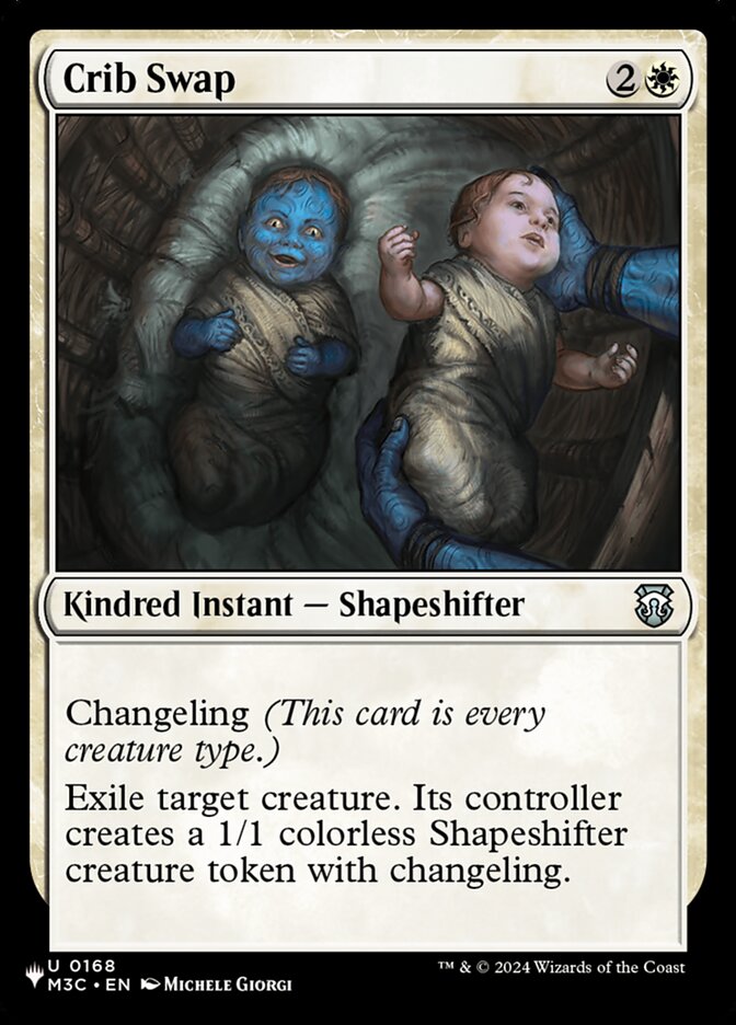 Crib Swap (M3C-168) - The List (PLST)
