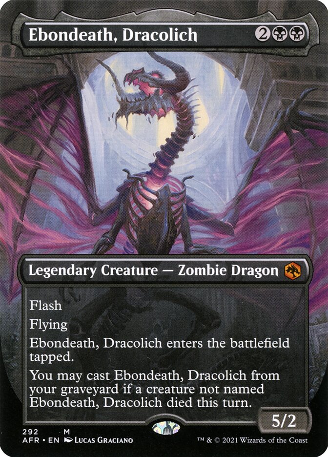 Ebondeath, Dracolich (292) - Adventures in the Forgotten Realms (AFR)
