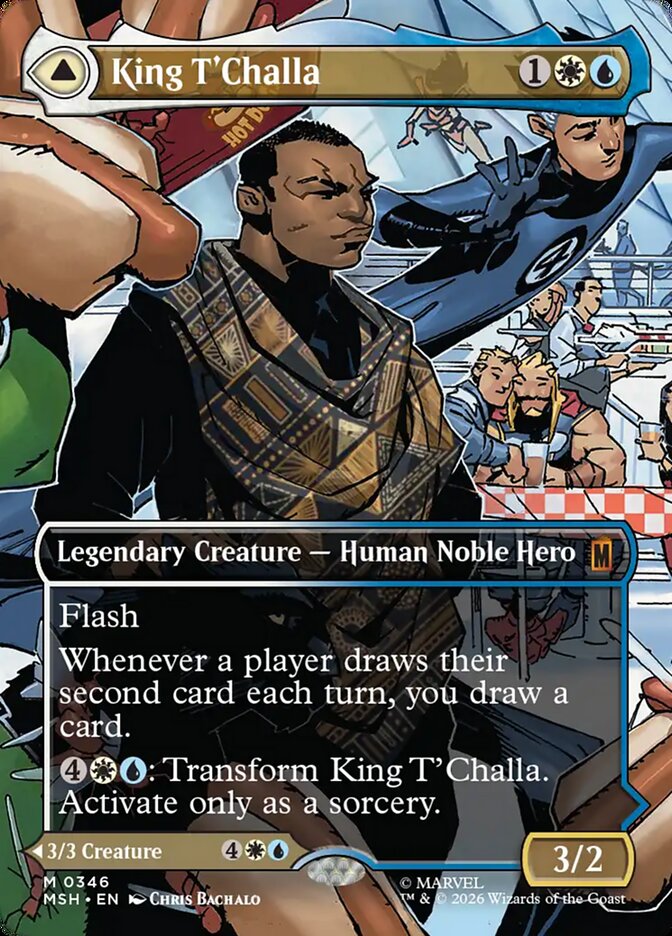 King T'Challa // Black Panther, Hope Enduring (346) - Marvel Super Heroes (MSH)