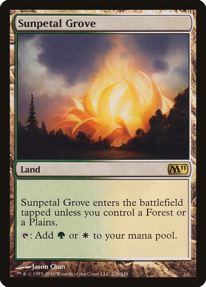 Sunpetal Grove (228) - Magic 2011 (M11)
