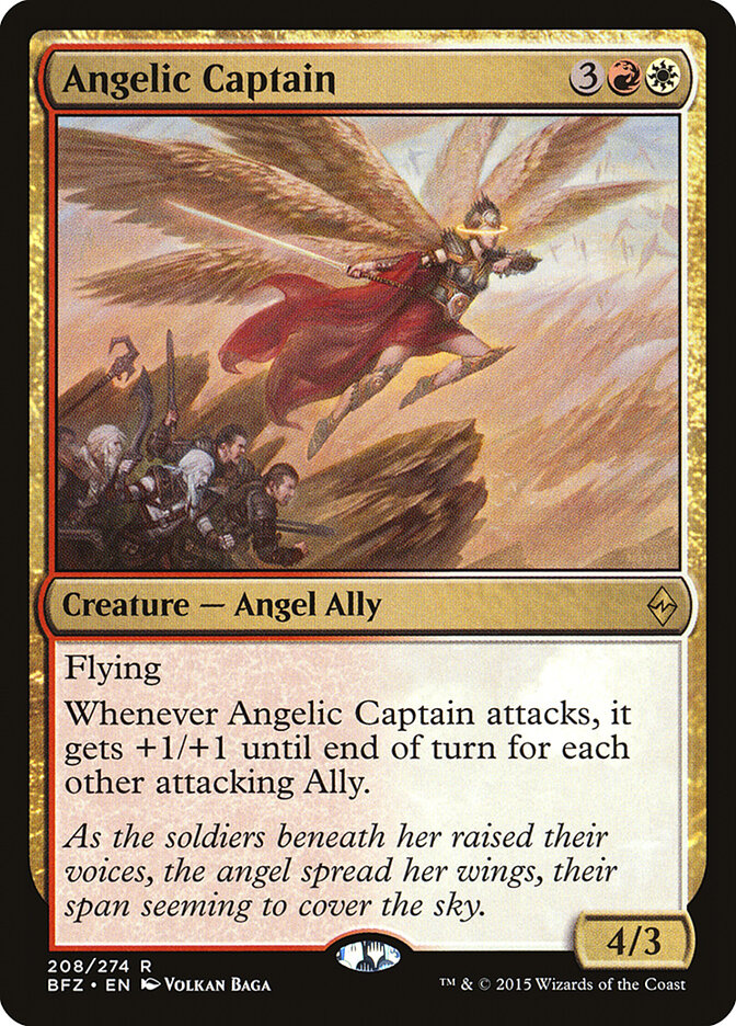 Angelic Captain (208) - Battle for Zendikar (BFZ)