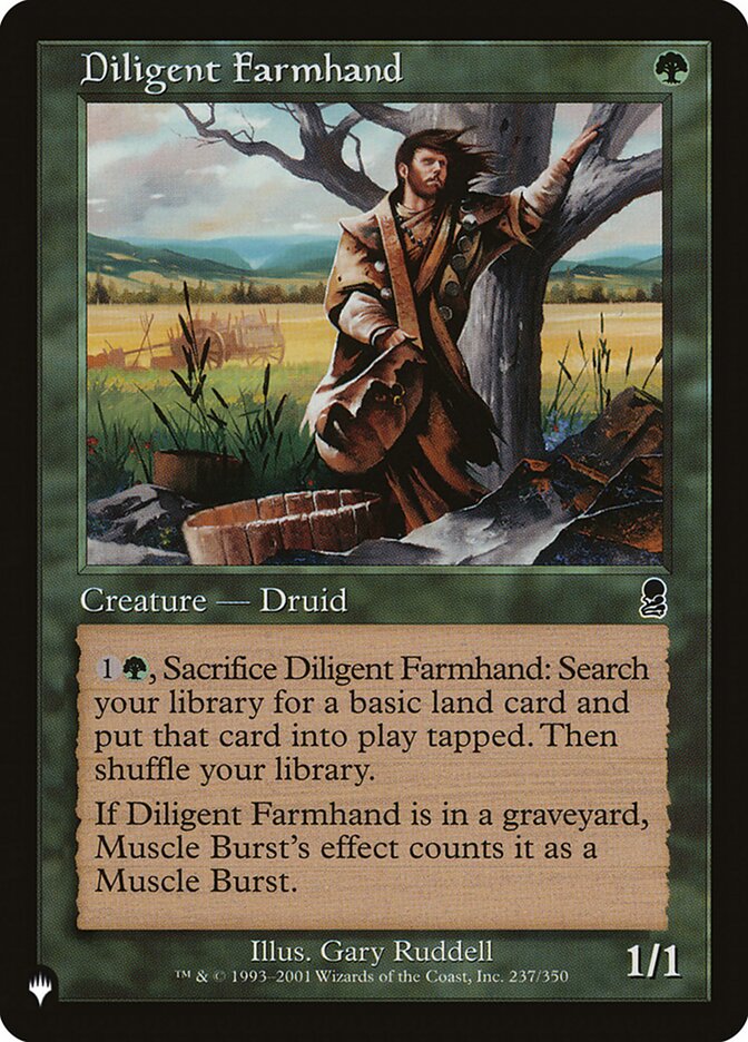 Diligent Farmhand (ODY-237) - The List (PLST)