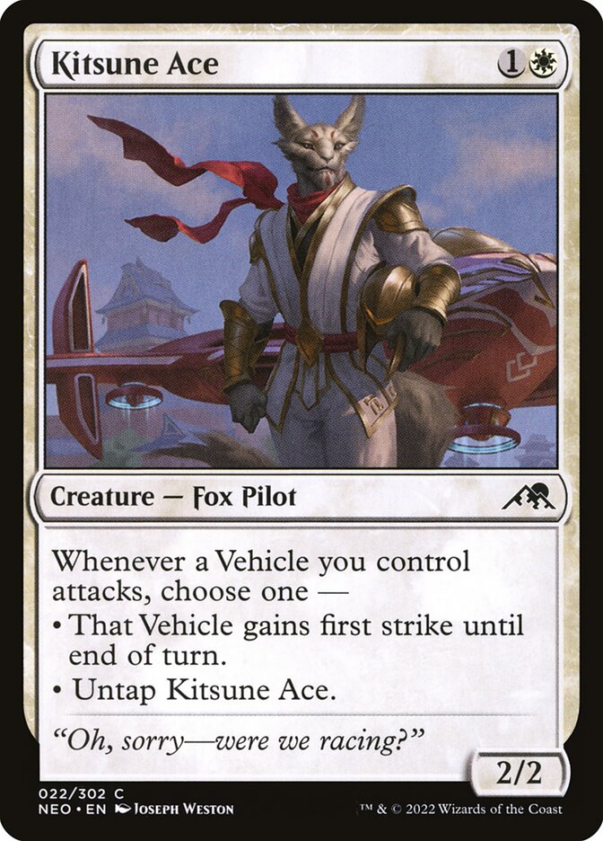 Kitsune Ace (22) - Kamigawa: Neon Dynasty (NEO)