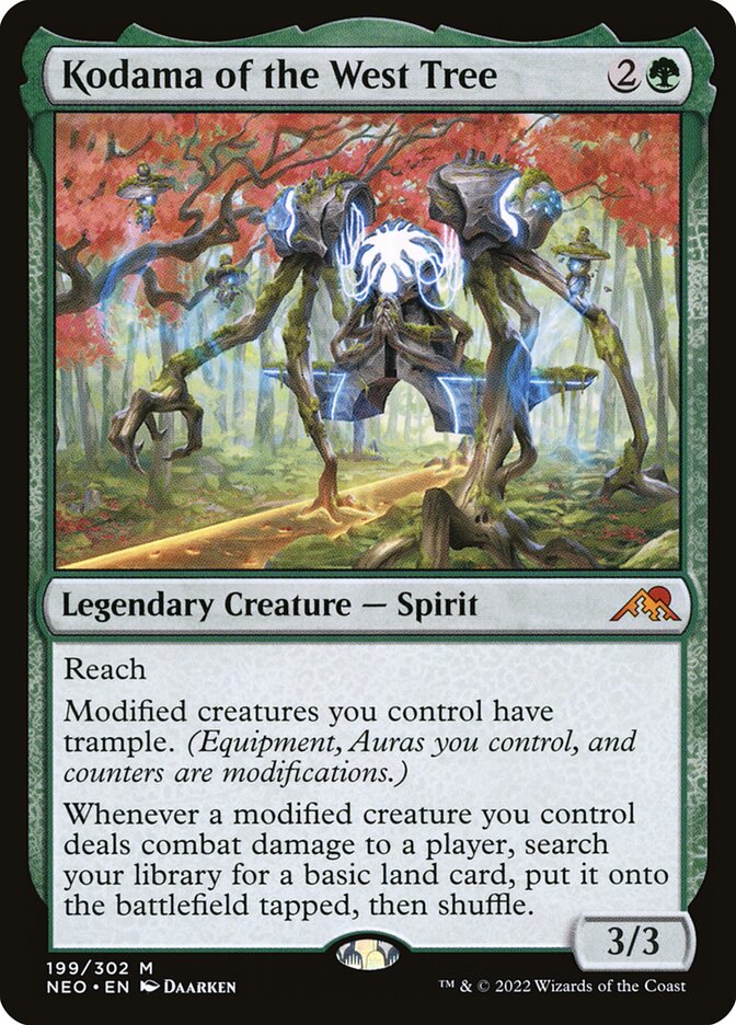 Kodama of the West Tree (199) - Kamigawa: Neon Dynasty (NEO)