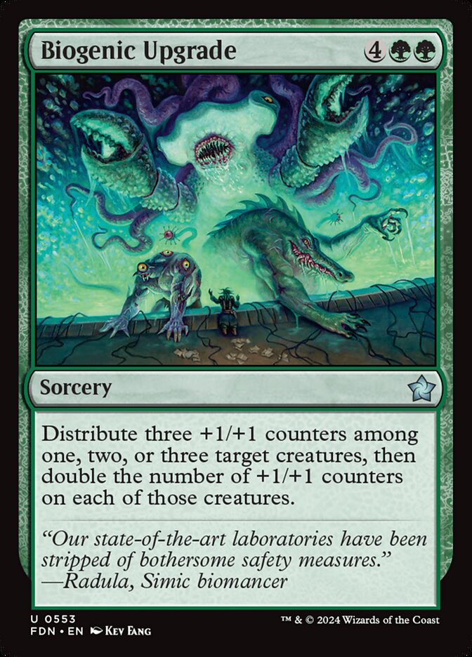 Biogenic Upgrade (553) - Foundations (FDN)