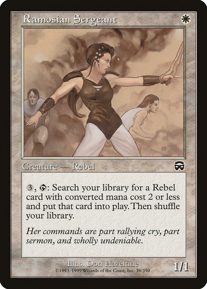 Ramosian Sergeant (39) - Mercadian Masques (MMQ)