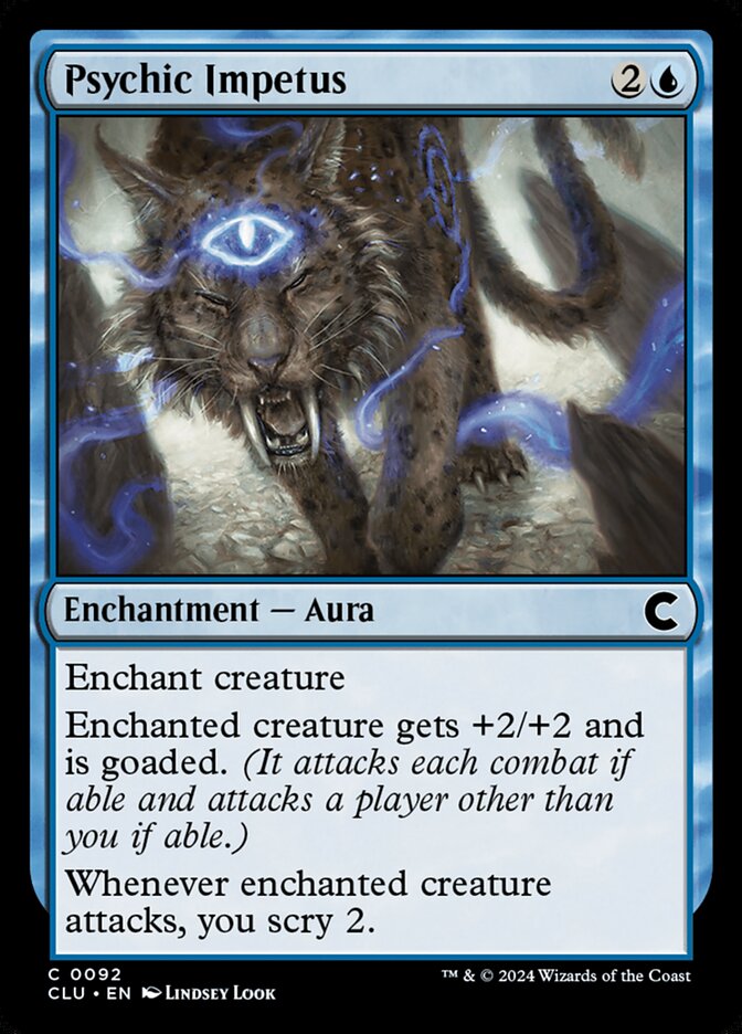 Psychic Impetus (92) - Ravnica: Clue Edition (CLU)
