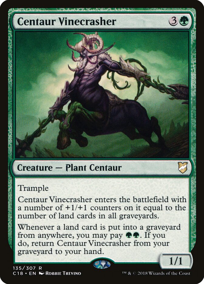 Centaur Vinecrasher (135) - Commander 2018 (C18)