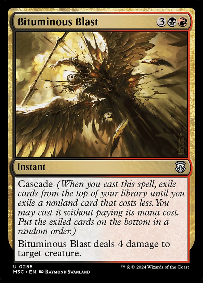 Bituminous Blast (255) - Modern Horizons 3 Commander (M3C)