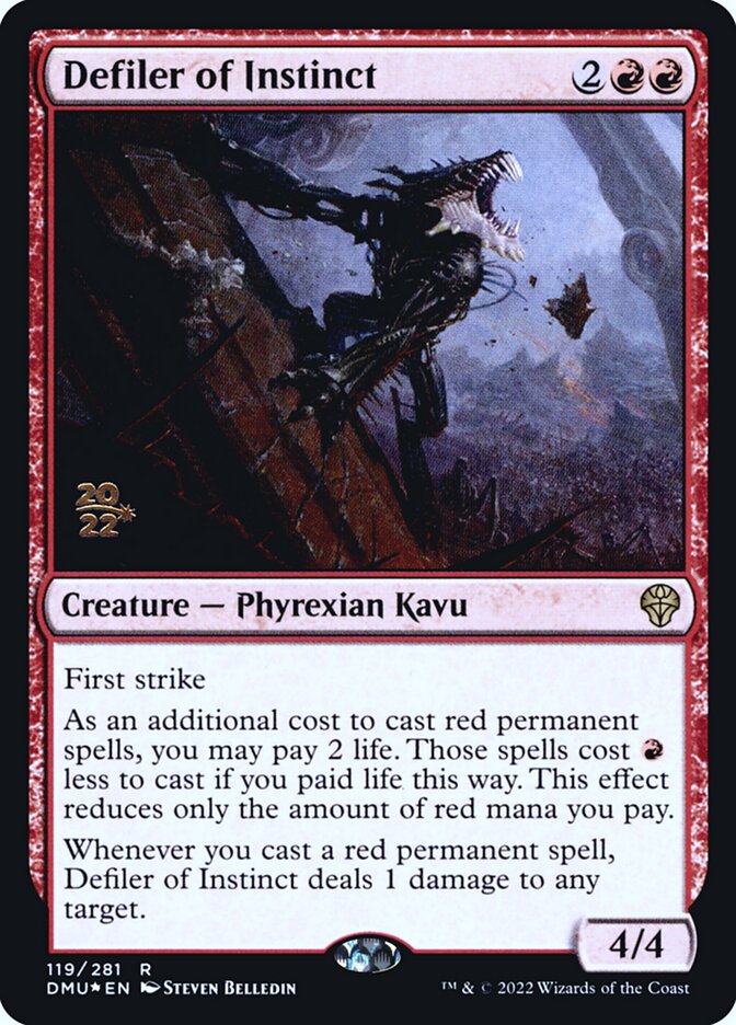Defiler of Instinct (119s) - Dominaria United Promos (PDMU)